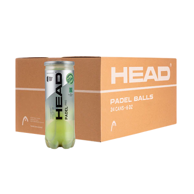 PELOTAS HEAD PADEL PRO - CAJÓN 24 BOTES - MegaPadelStore