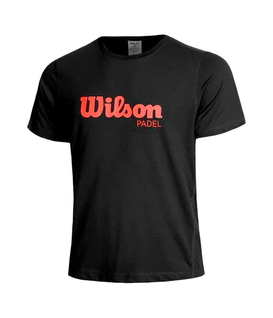 Camiseta Wilson Negra 2024 - MegaPadelStore