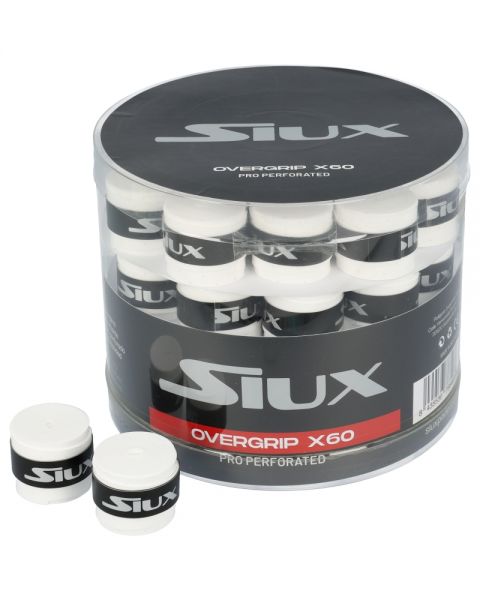 Overgrip Siux Pro Perforated x60 Blanco - MegaPadelStore