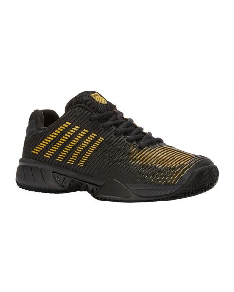 ZAPATILLAS KSWISS HYPERCOURT EXPRESS 2 NEGRO Y AMARILLO - MegaPadelStore