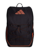 MOCHILA ADIDAS PROTOUR 3.3 NARANJA Y NEGRO - MegaPadelStore