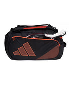 PALETERO ADIDAS PROTOUR 3.3 NARANJA Y NEGRO - MegaPadelStore