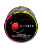 TAMBOR SHOCKOUT X60 OVERGRIPS PREMIUM MULTICOLOR PERFORADO - MegaPadelStore