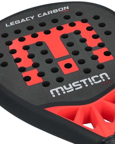 PALA MYSTICA LEGACY CARBON ATTACK RED - MegaPadelStore