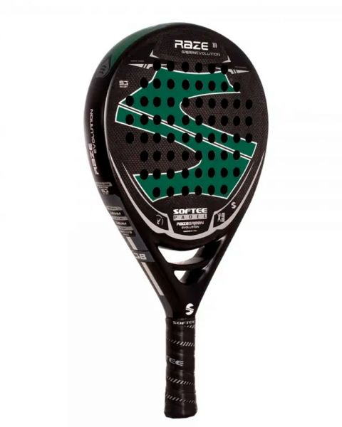 SOFTEE RAZE EVOLUTION GREEN CARBONO - MegaPadelStore