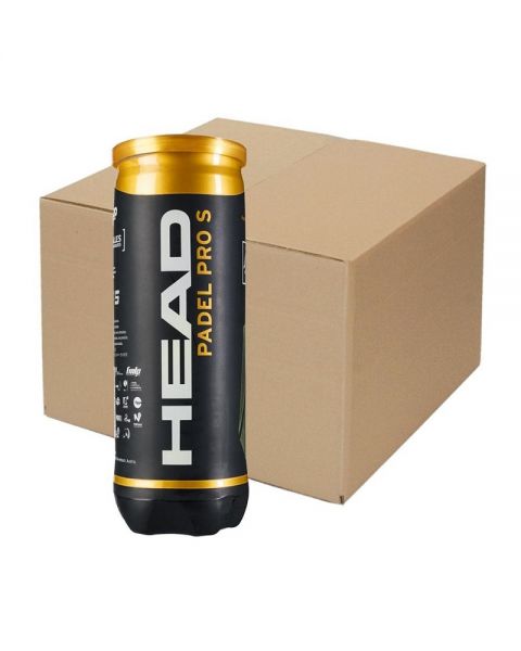 HEAD PADEL PRO S CAJÓN 24 BOTES DE 3 PELOTAS - MegaPadelStore