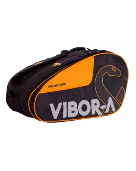 PALETERO VIBORA PRO COMBI NEGRO NARANJA - MegaPadelStore