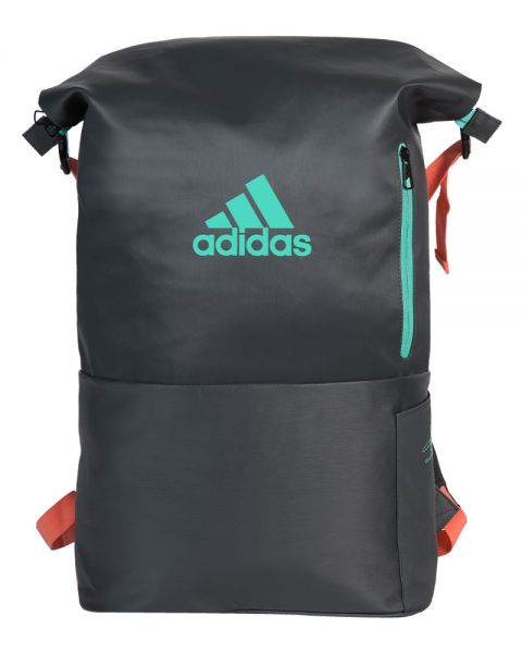 MOCHILA ADIDAS MULTIGAME NEGRO AZUL - MegaPadelStore