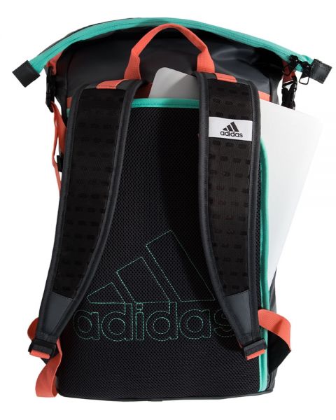 MOCHILA ADIDAS MULTIGAME NEGRO AZUL - MegaPadelStore