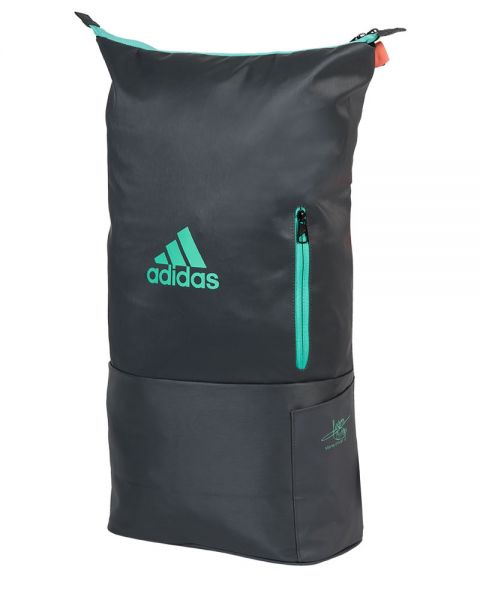 MOCHILA ADIDAS MULTIGAME NEGRO AZUL - MegaPadelStore