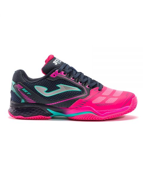 JOMA T.SET 2201 NEGRO FUCSIA TSELW2201P MUJER - MegaPadelStore