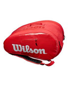 PALETERO WILSON SUPER TOUR BAG ROJO - MegaPadelStore