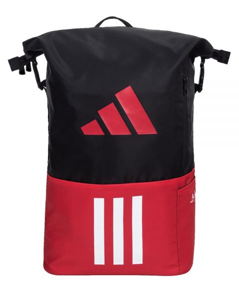 MOCHILA ADIDAS MULTIGAME 3.2 NEGRO ROJO - MegaPadelStore