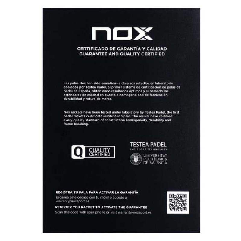 Pack Nox Agustin Tapia Genius LTD 2024 - MegaPadelStore