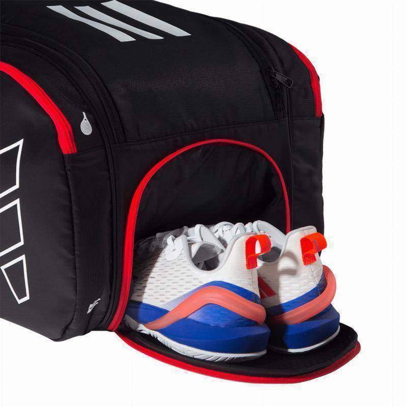 Paletero Adidas Ale Galan Multigame 3.2 Negro Rojo - MegaPadelStore